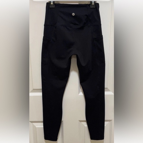 90 Degree by Reflex Women’s High Waist Ankle Leggings Black Size Large - Picture 2 of 6